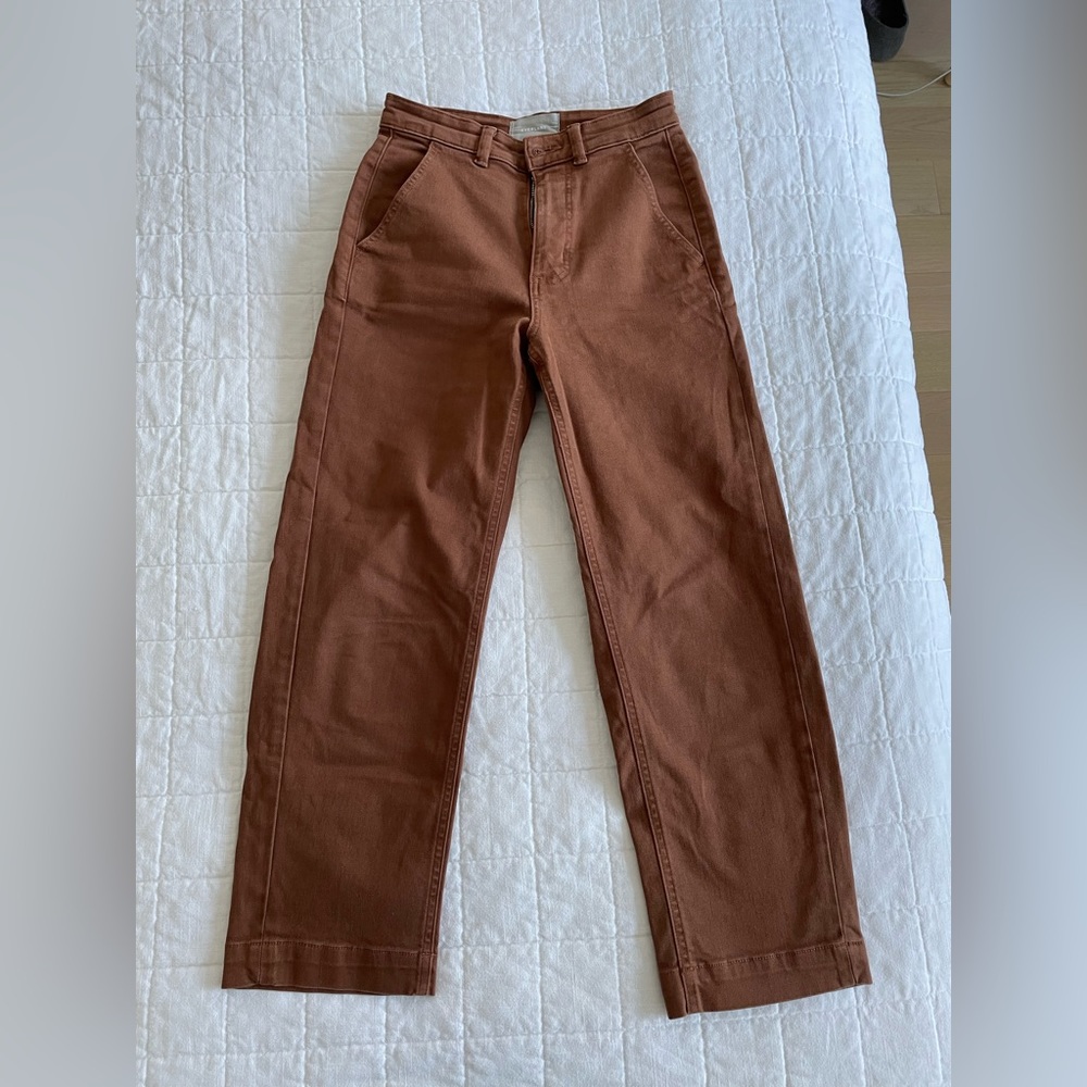 Everlane straight-leg crop